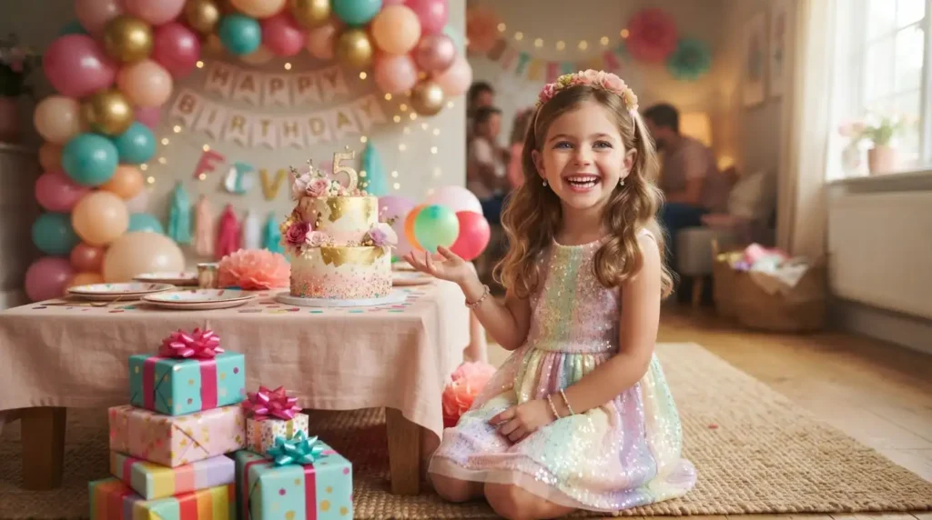 Birthday Captions for 5 Year Old Girl