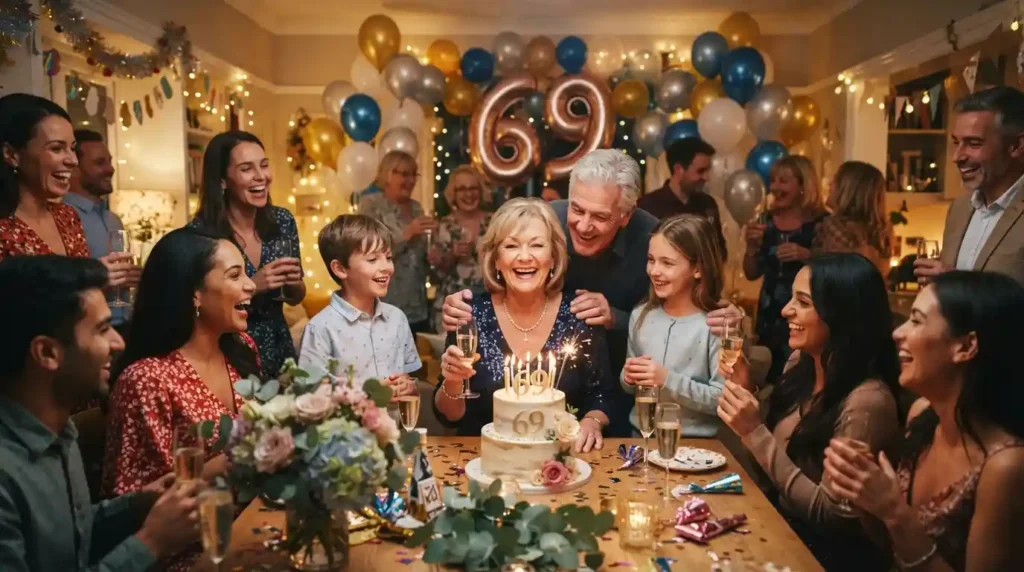 Celebration 69th Birthday Wishes