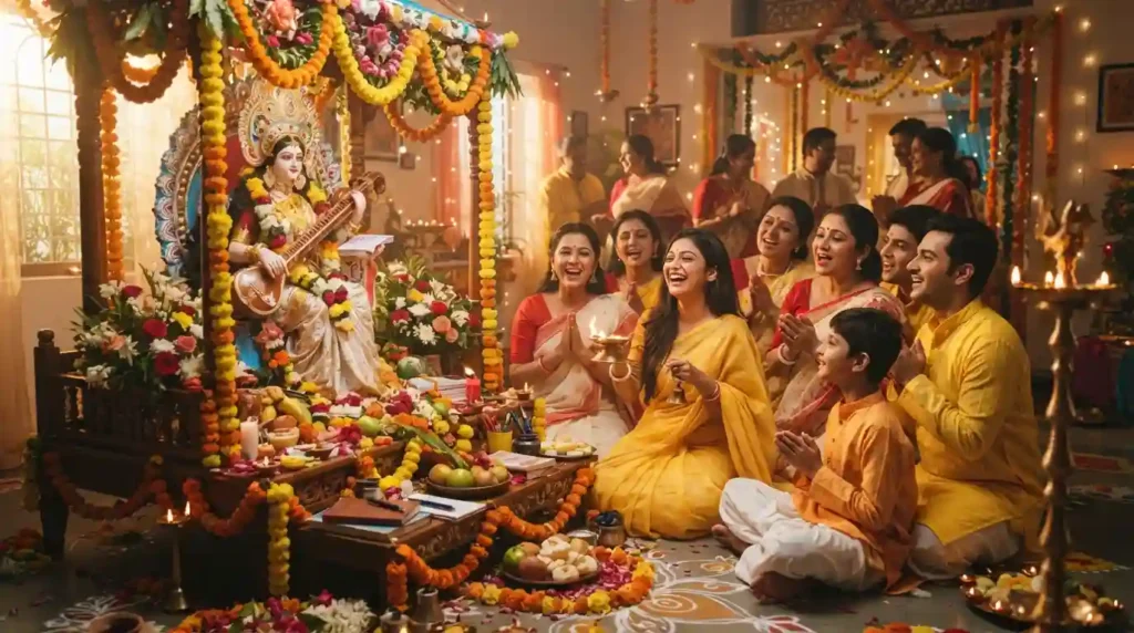  Celebration Wishes for Saraswati Puja
