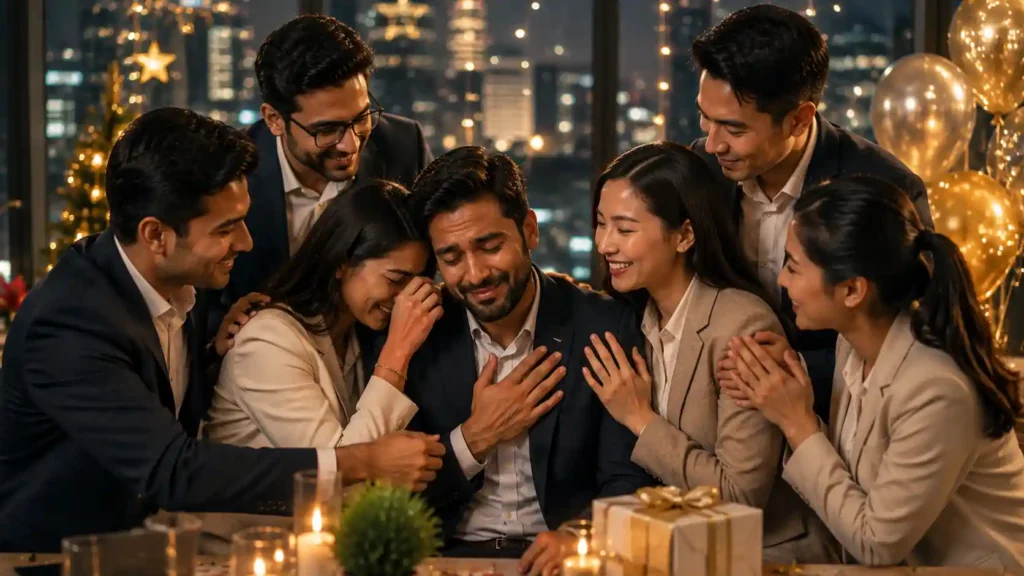 Emotional New Year Wishes to Team Members