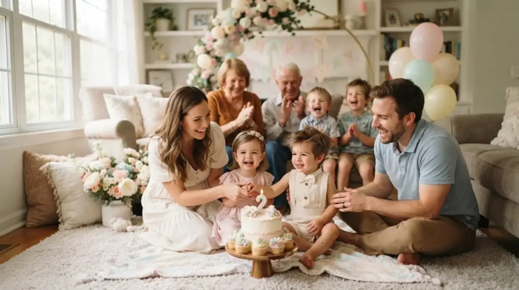 Family Birthday Wishes for Twins