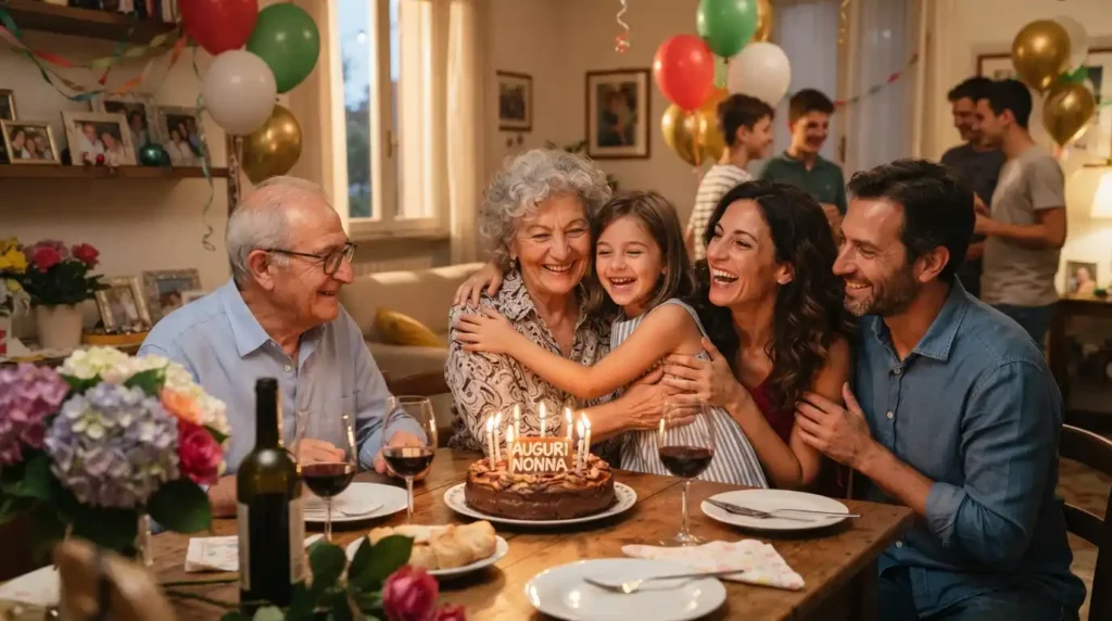 Family Birthday Wishes in Italian
