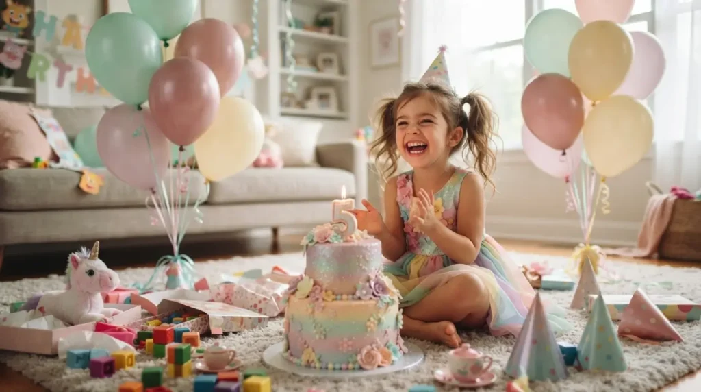 Funny Birthday Wishes for 5 Year Old Girl