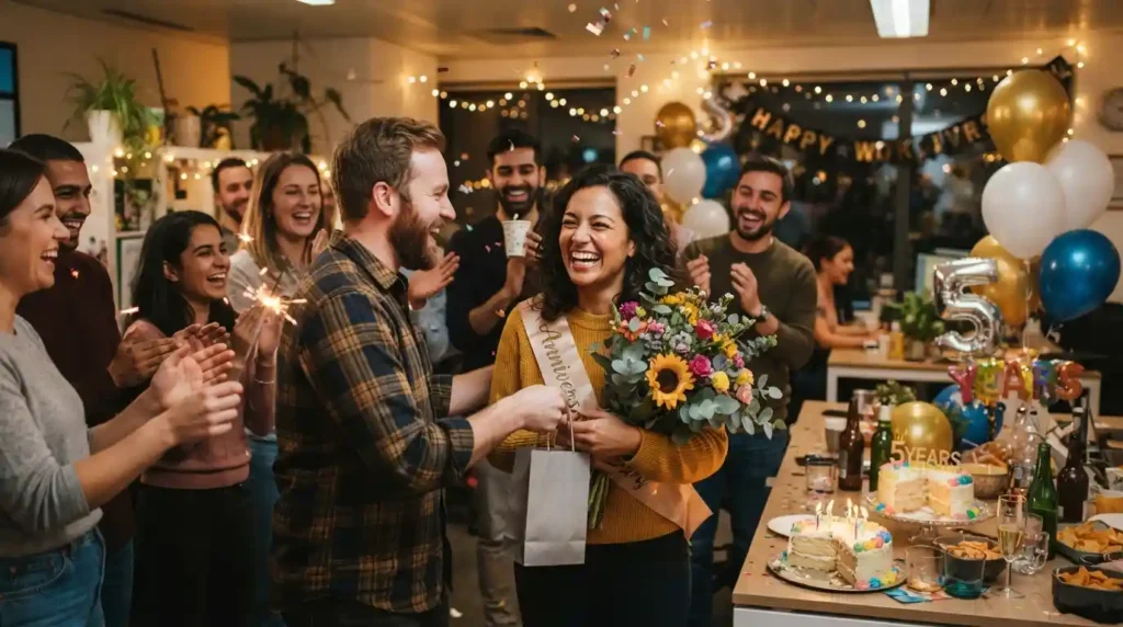  Heartfelt Funny Work Anniversary Wishes
