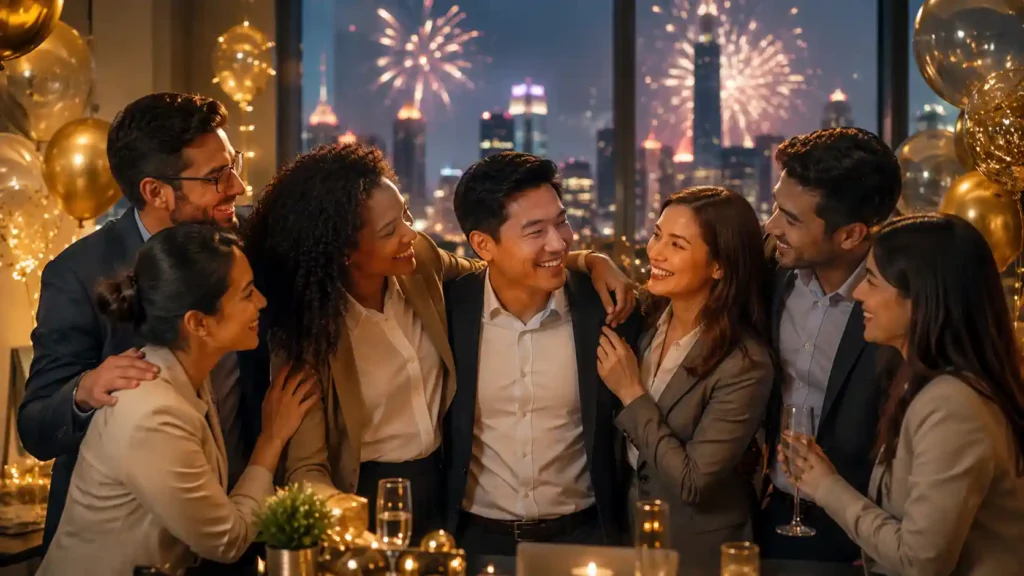 Heartfelt New Year Wishes to Team Members