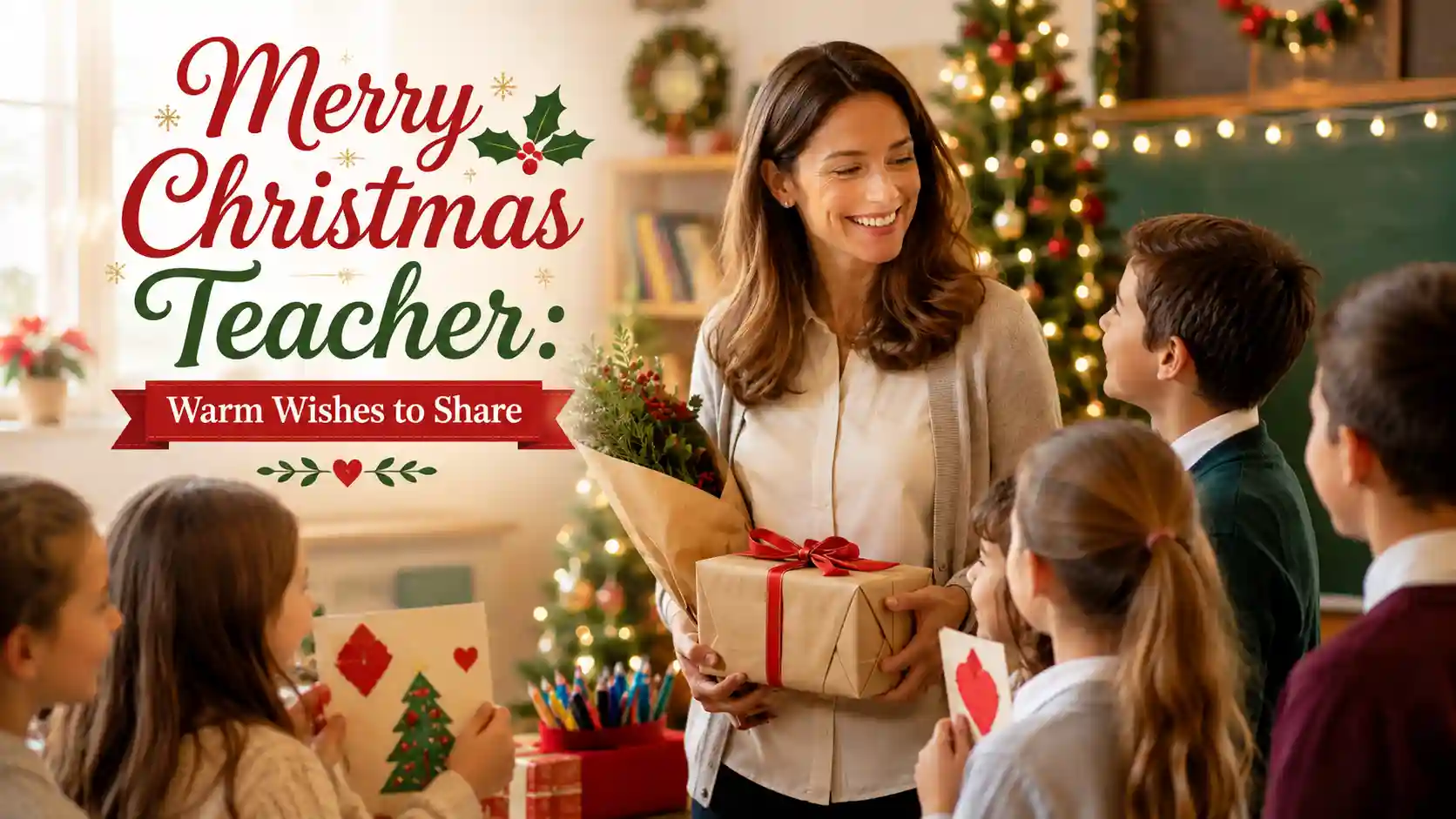 Merry Christmas Teacher: Warm Wishes to Share