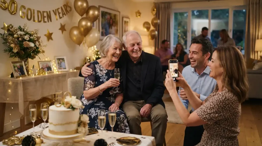 Social Media Captions for Parents’ Anniversary