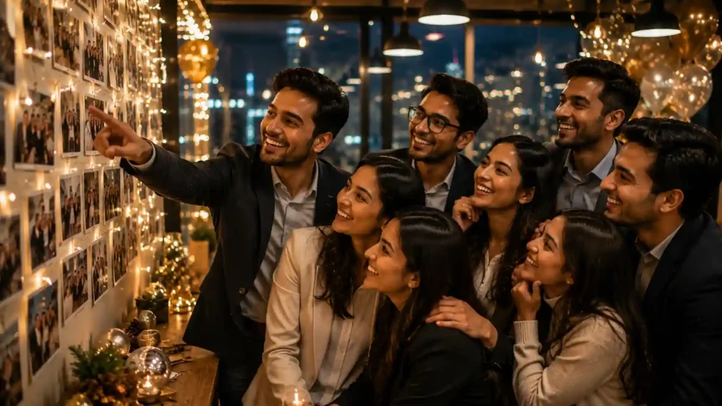 Special Memories New Year Wishes to Team Members