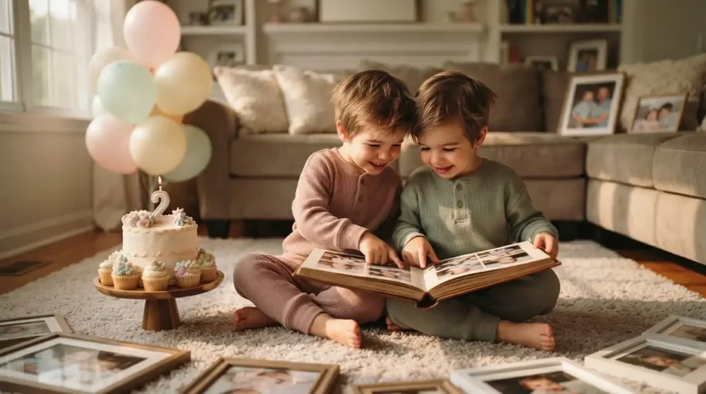 Special Memory Birthday Wishes for Twins
