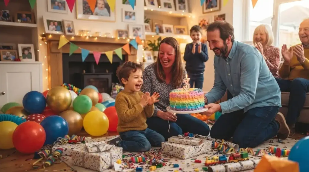 Celebration Birthday Wishes for a 3 Year Old Boy