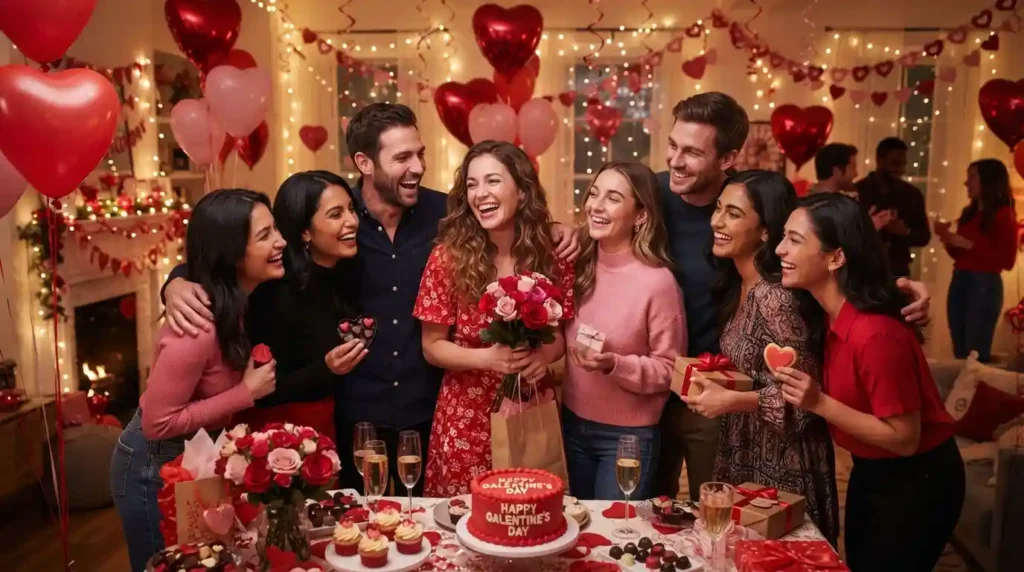 Celebration Friends Valentine’s Day Wishes