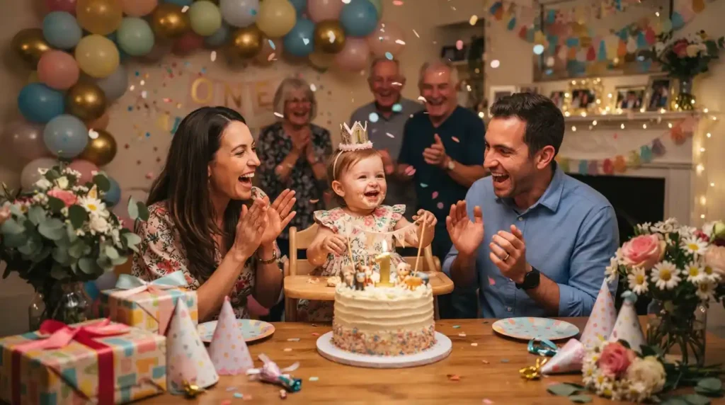 Celebration Happy 1st Birthday Wishes
