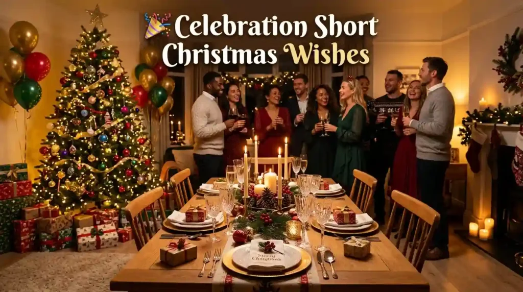 Celebration Short Christmas Wishes