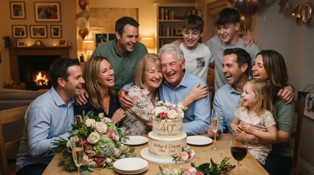 Family 40th Wedding Anniversary Wishes