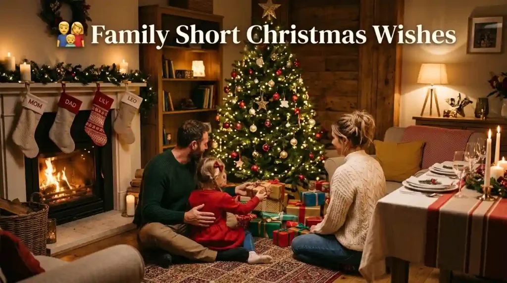 Family Short Christmas Wishes