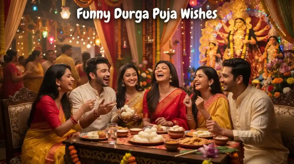 Funny Durga Puja Wishes