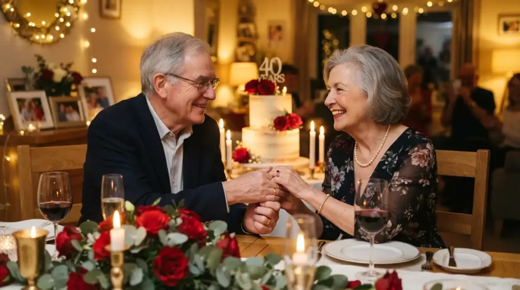 Heartfelt 40th Wedding Anniversary Wishes