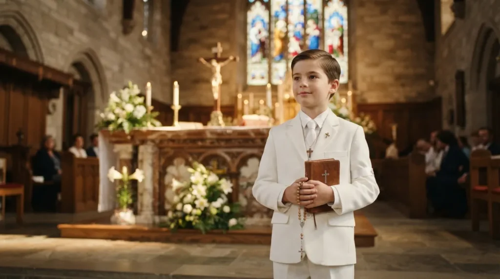 Meaningful First Communion Wishes for Boy