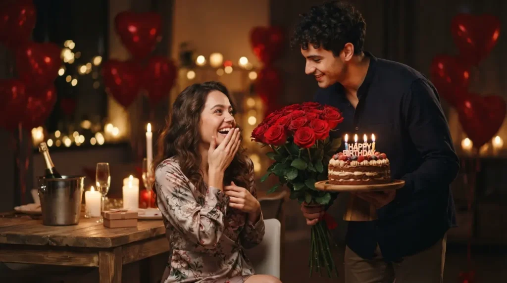 Romantic Birthday Wishes for Girlfriend