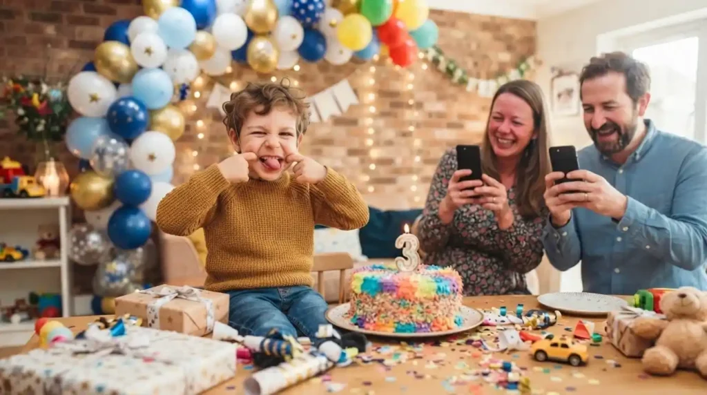 Social Media Birthday Captions for a 3 Year Old Boy