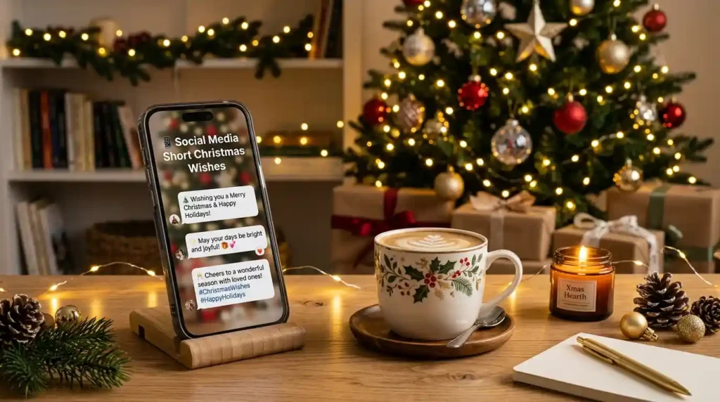 Social Media Short Christmas Wishes