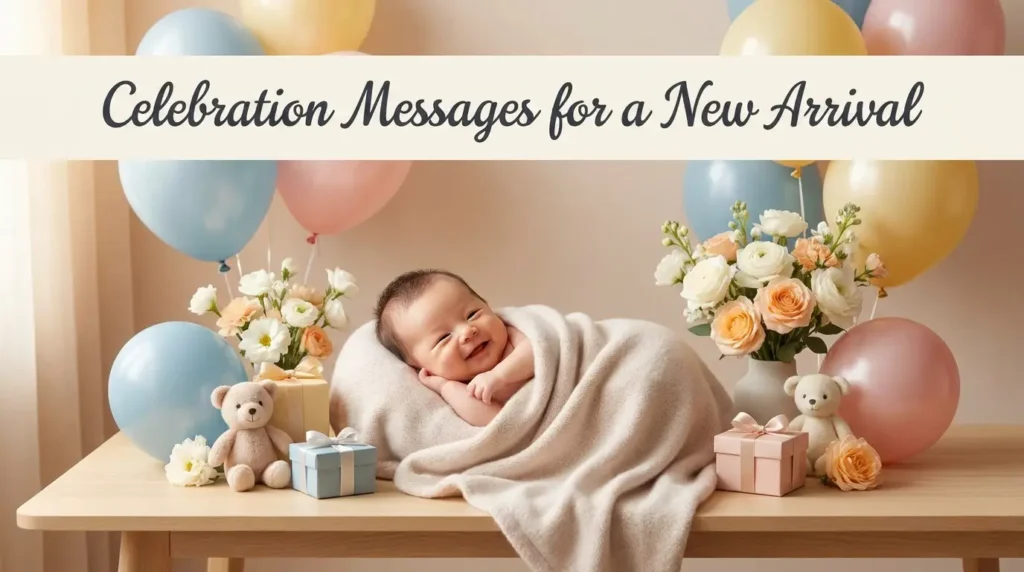 Celebration Messages for a New Arrival