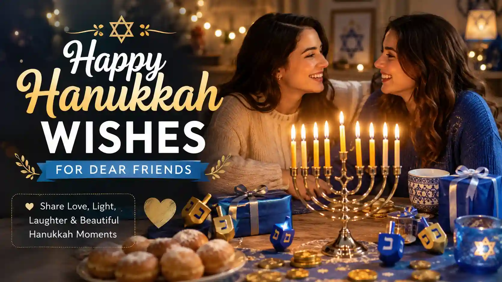 Friends Happy Hanukkah Wishes