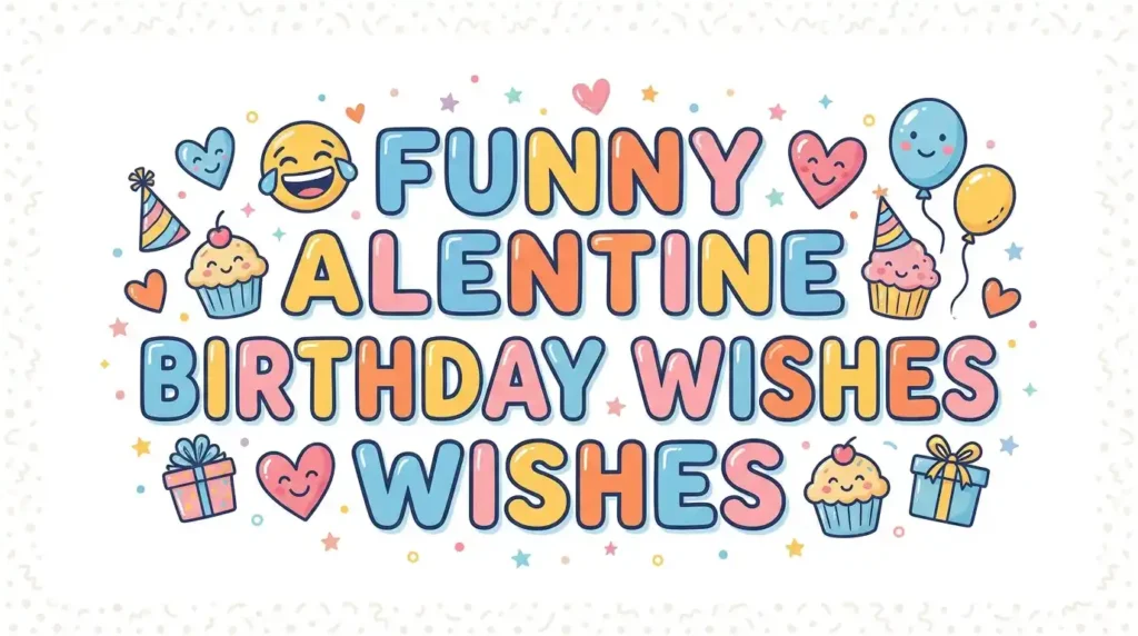 Funny Alentine Birthday Wishes