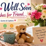 Get Well Soon Wishes for Friend