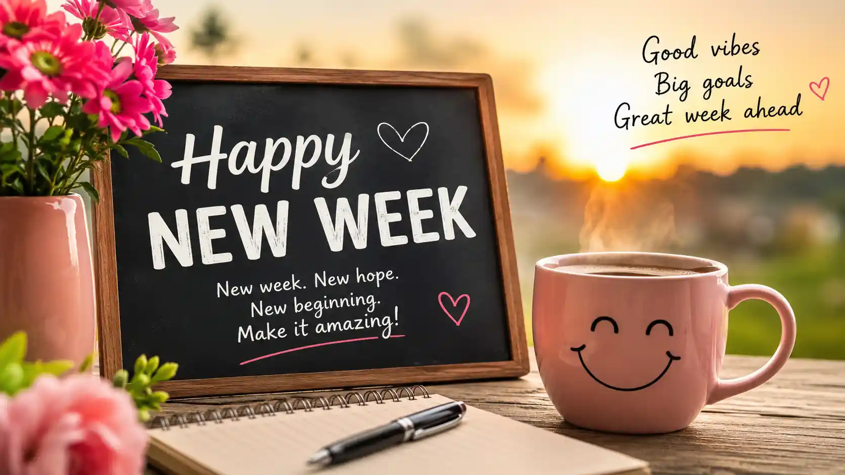 Happy New Week Wishes
