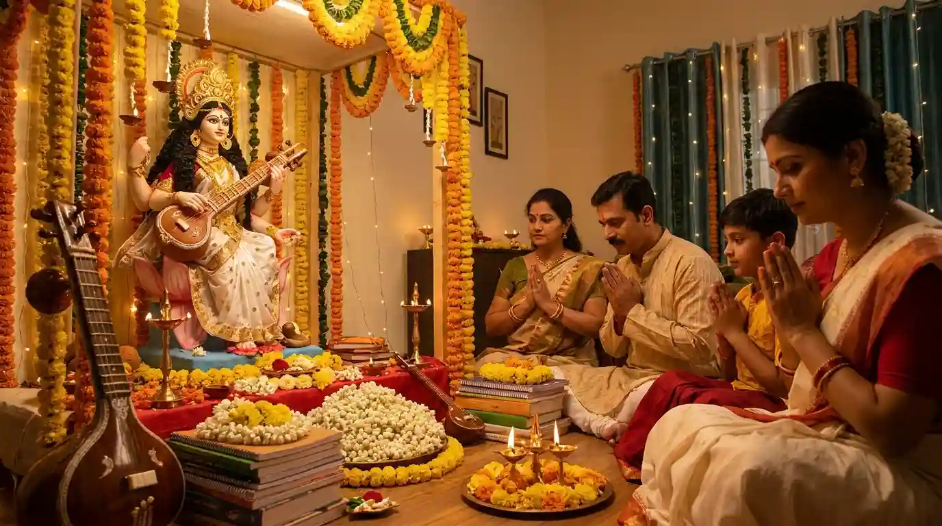 Saraswati Puja Wishes