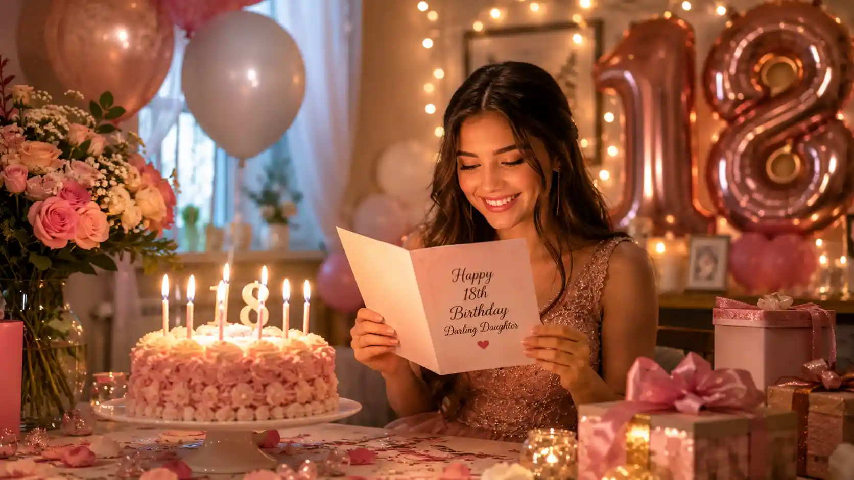 18th Birthday Wishes for Daughter