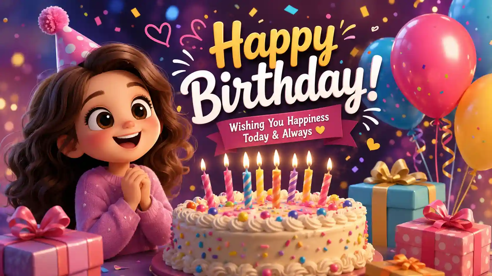 Animated Happy Birthday Wishes