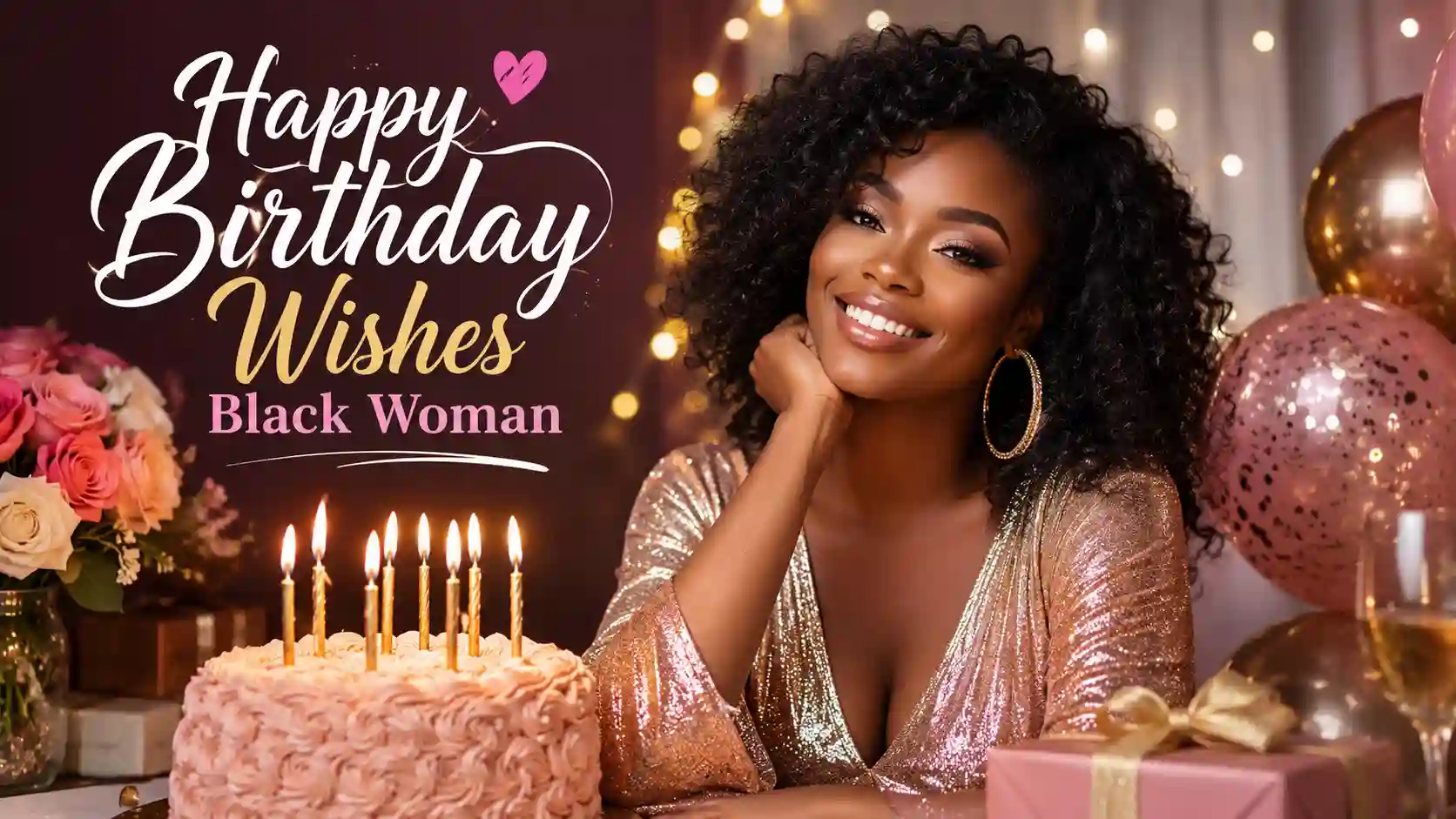 Happy Birthday Wishes Black Woman