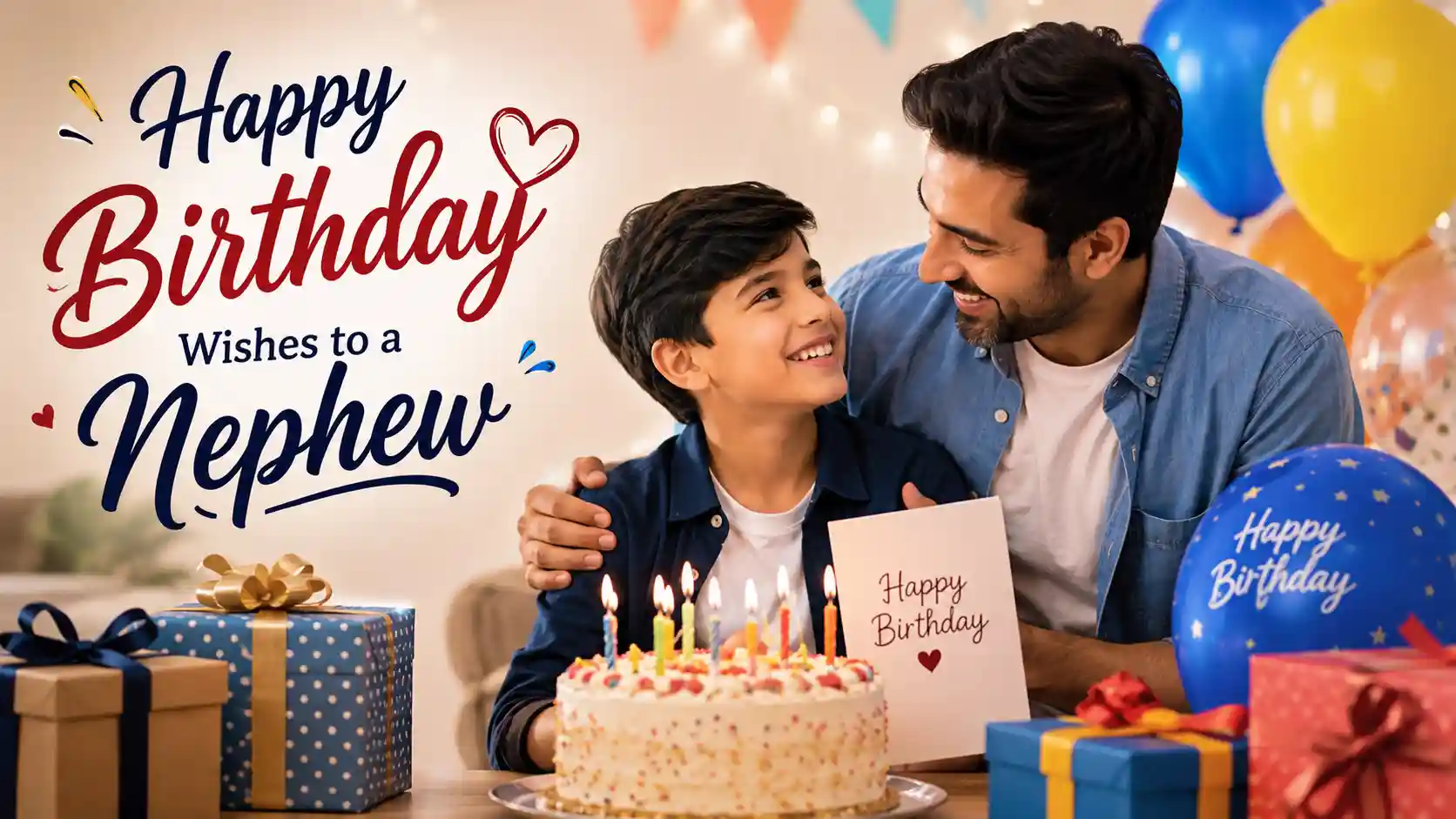 Happy Birthday Wishes to a Nephew