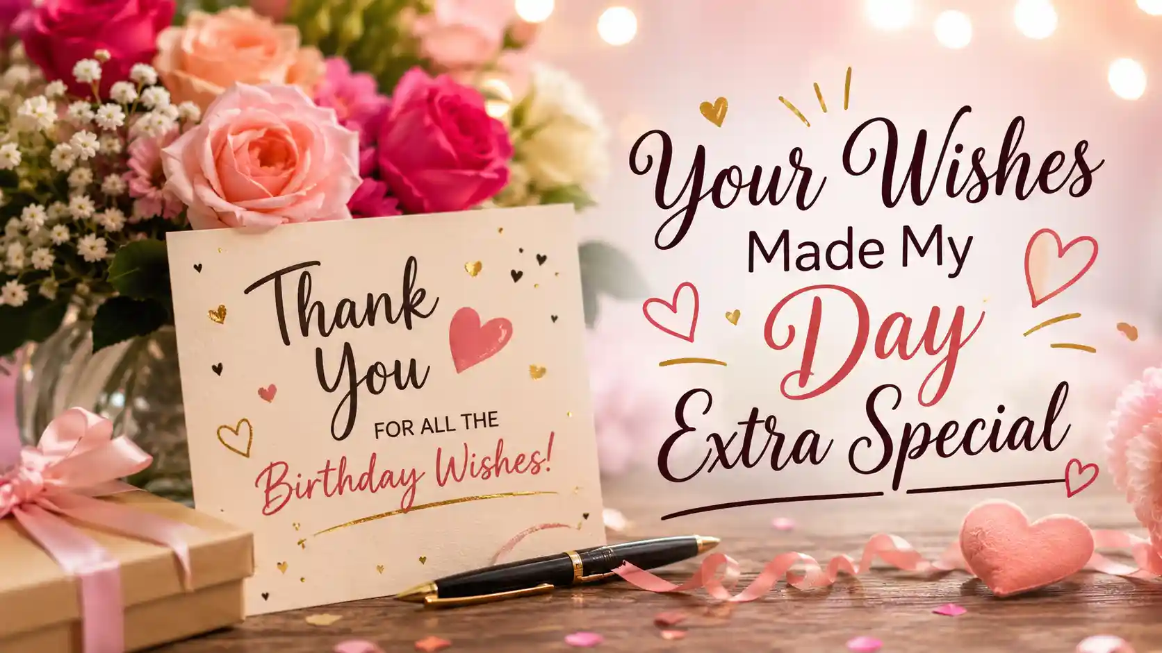 Thank You for All the Birthday Wishes Images