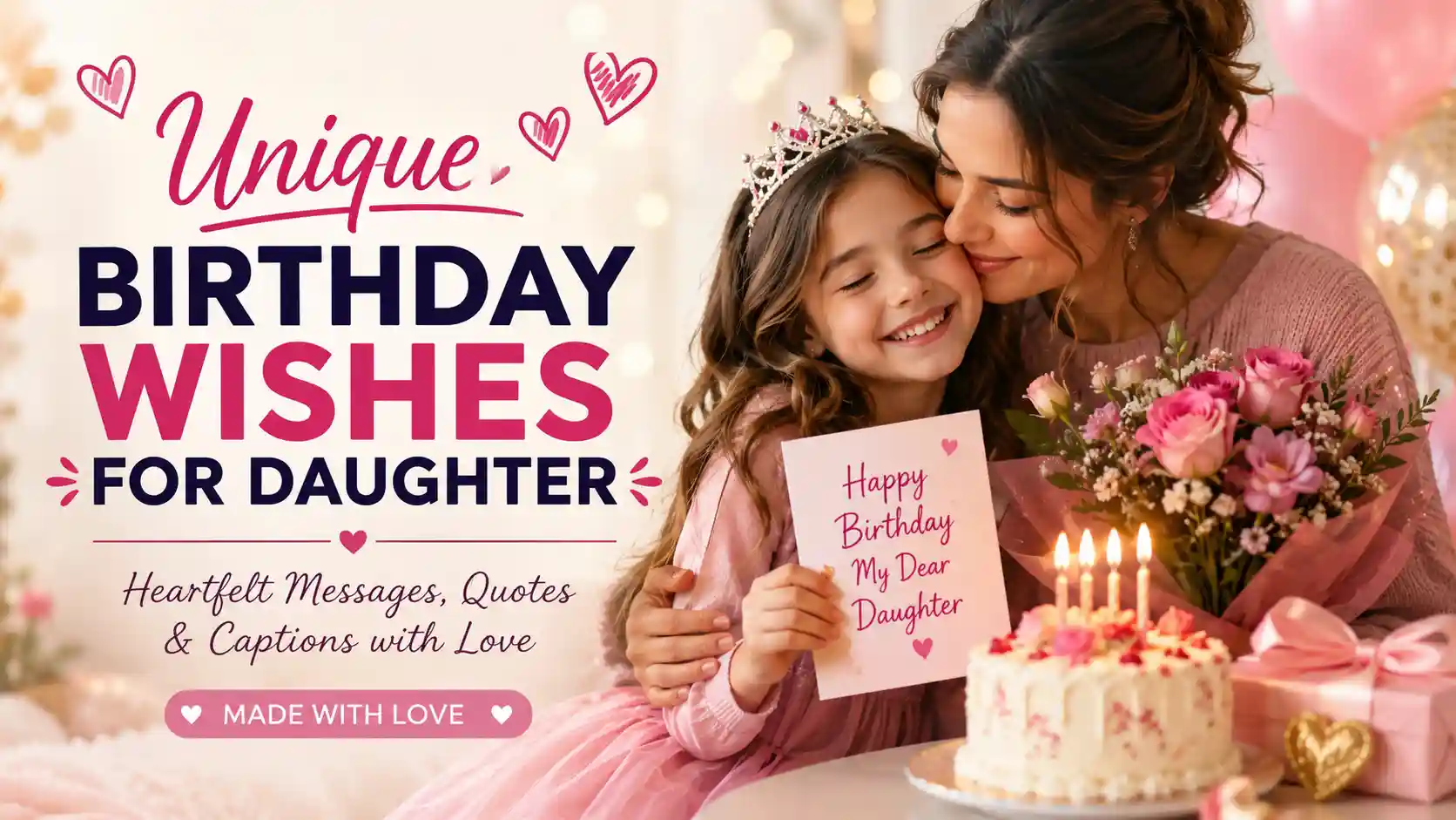 Unique Birthday Wishes for Daughter