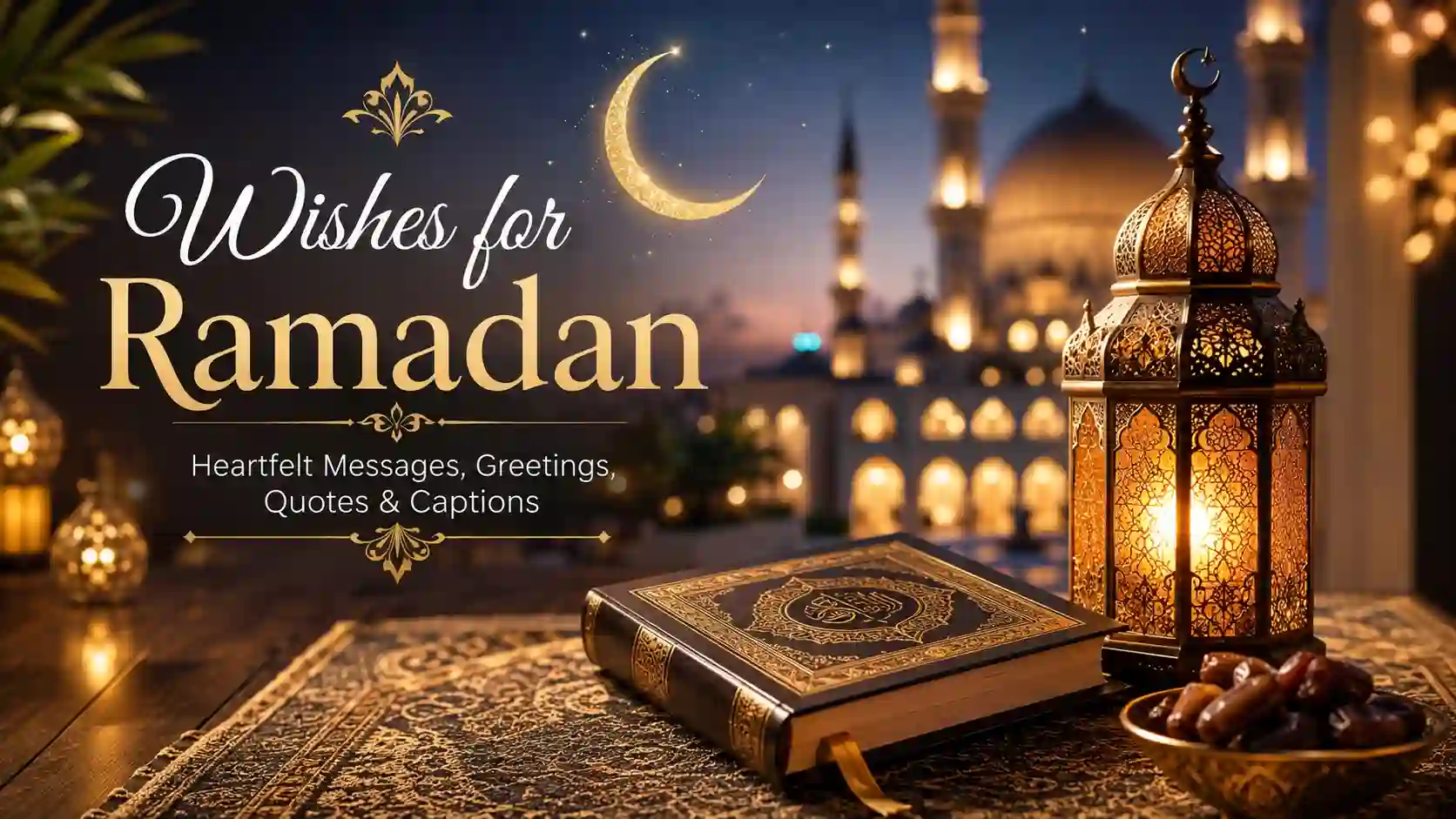 Wishes for Ramadan