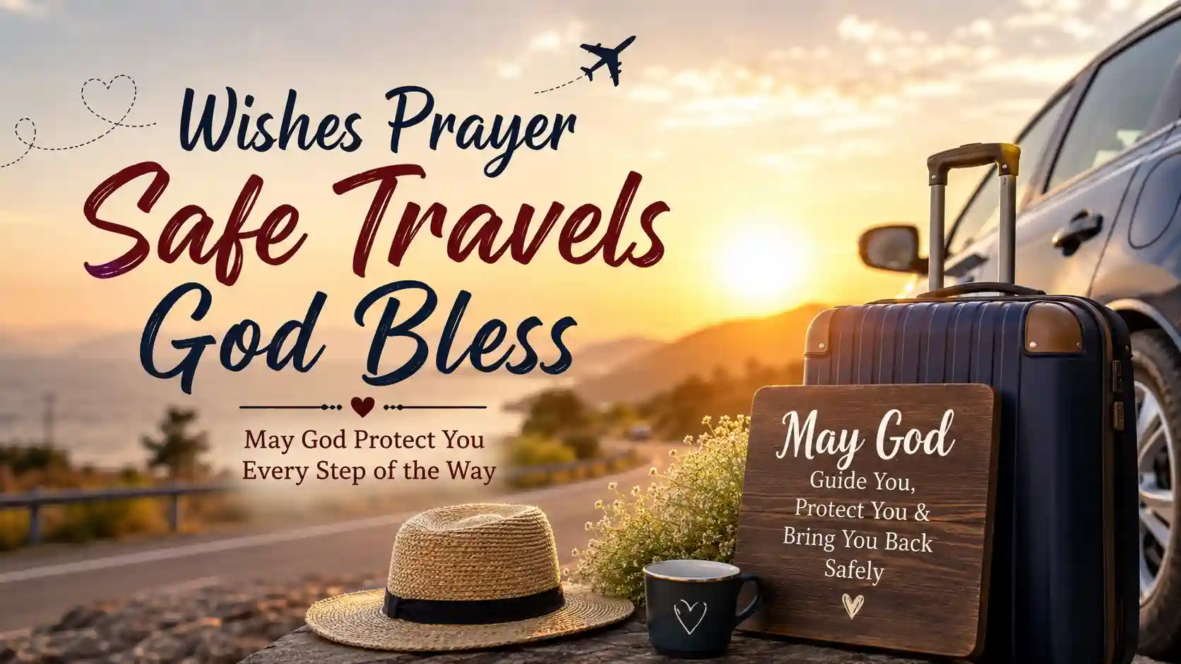 Wishes Prayer Safe Travels God Bless