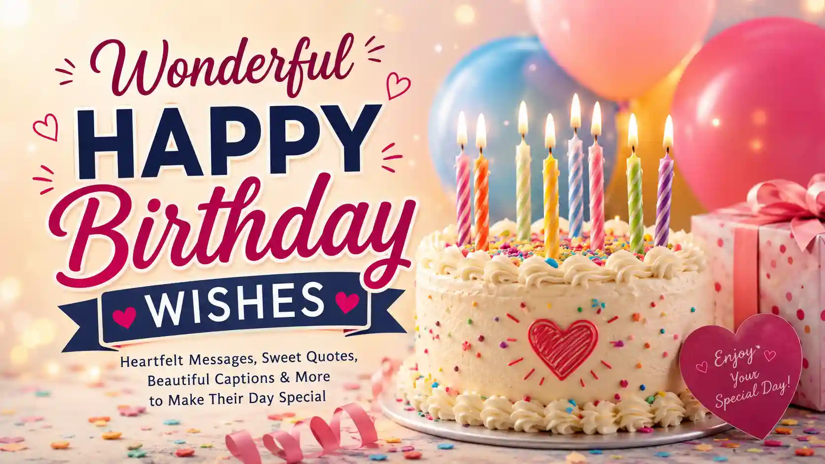 Wonderful Happy Birthday Wishes